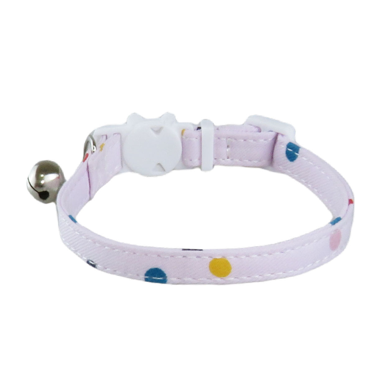 Katzenhalsband mit Fliege und Bandana (gepunktet)