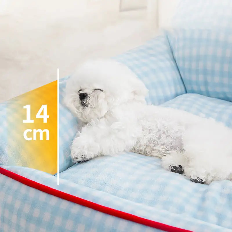 Ganzjahres-Haustierhaus aus weichem Plüsch