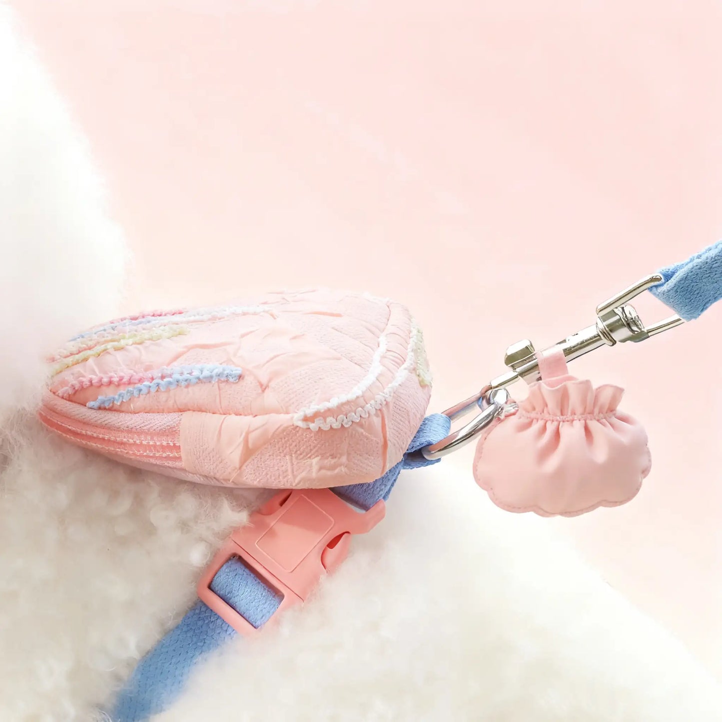 Kleines Hundewesten-Rucksackgeschirr für den Außenbereich