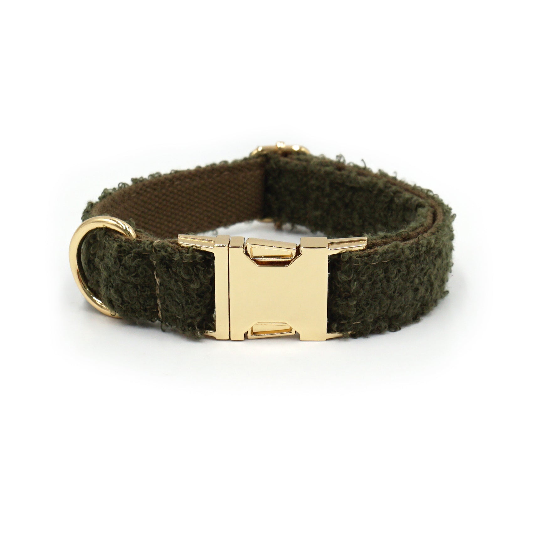 Christmas Teddy Fleece Dog Collar
