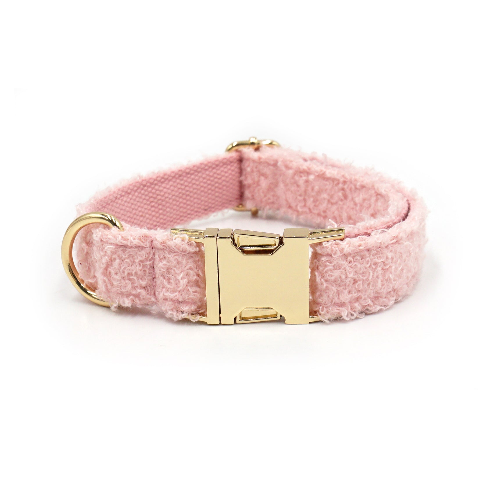 Christmas Teddy Fleece Dog Collar