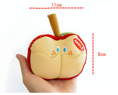 Interaktives Hundespielzeug mit Apfelfutter-Versteckfunktion