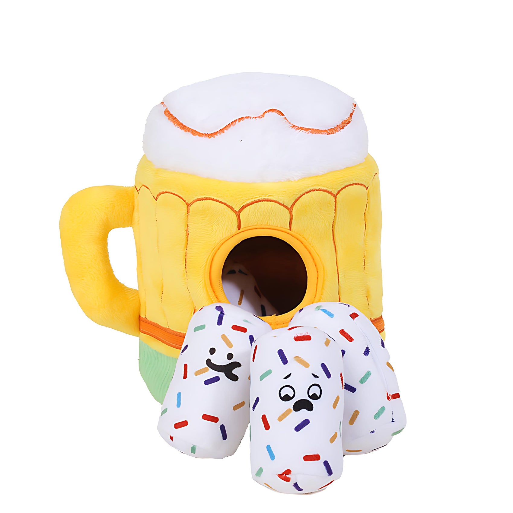 Beer Mug Food Hiding Interactive Dog Toy