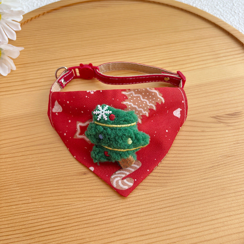 Christmas Pet Bandana Collar