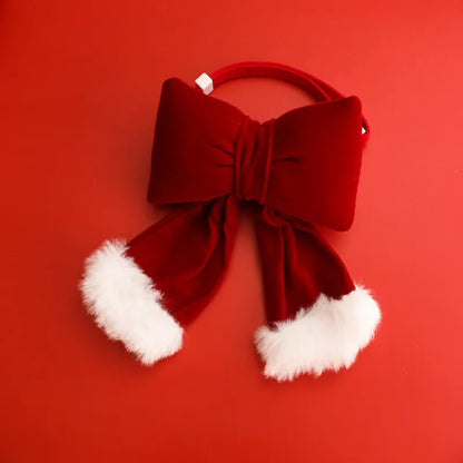 Christmas Pet Collar with 3D Bow