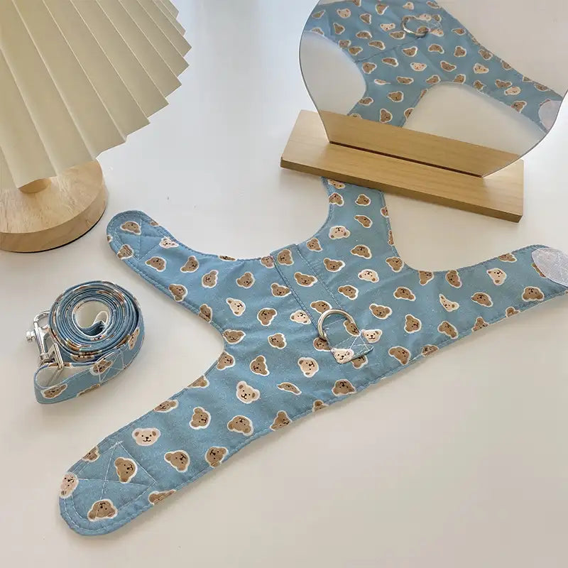 Small Dog Harness with Leash