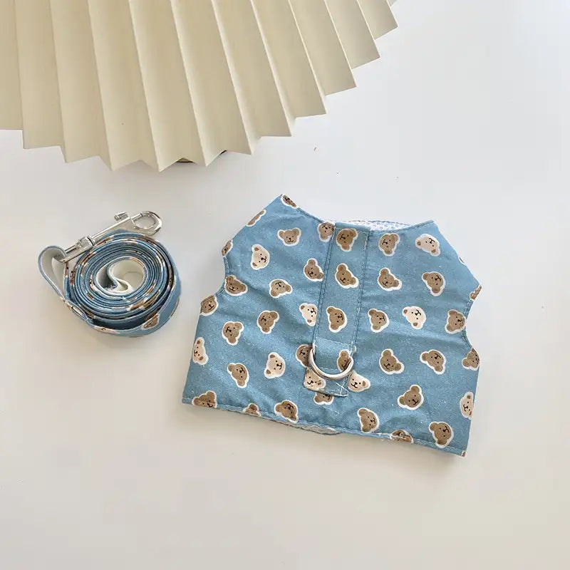 Small Dog Harness with Leash