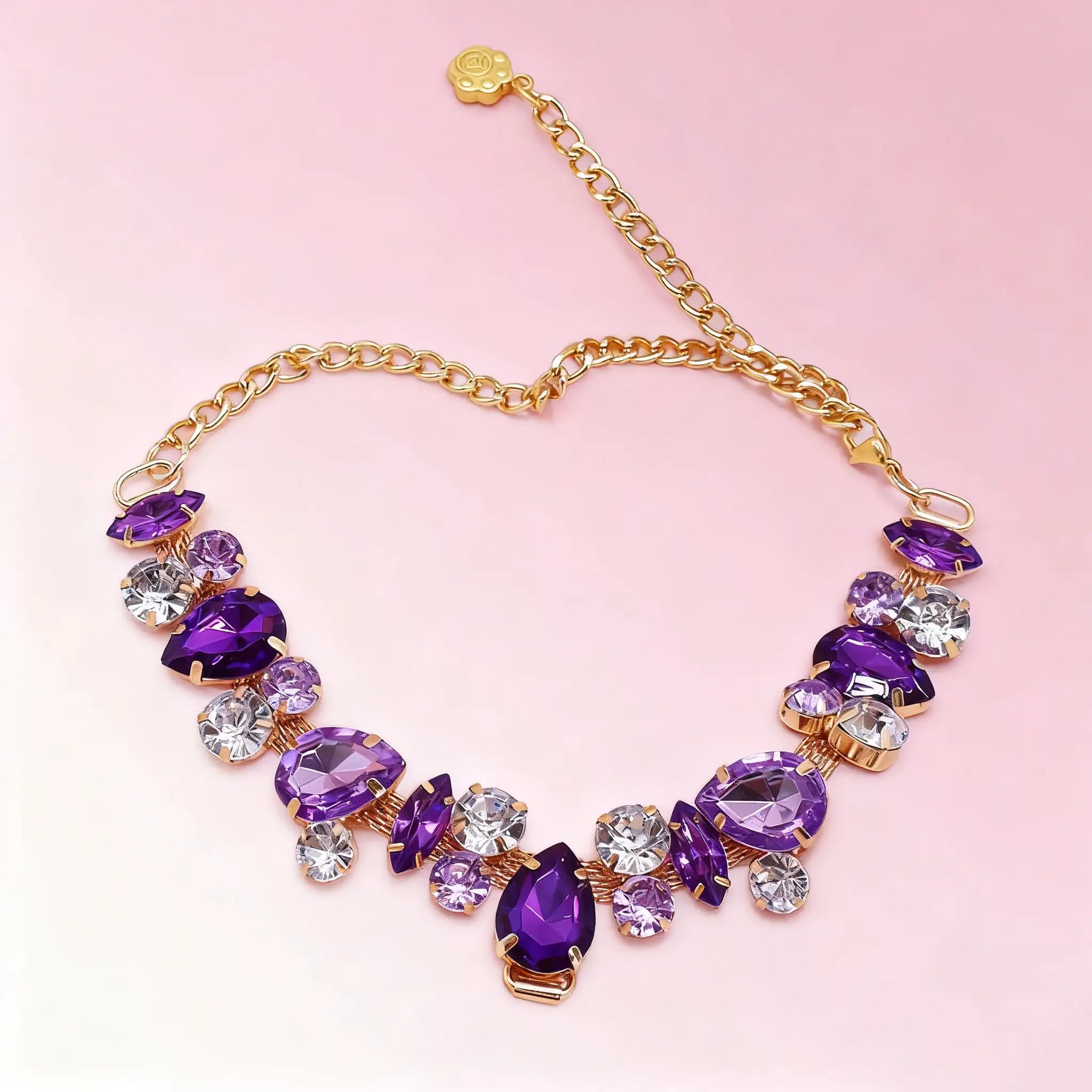 Gemstone Pearl Necklace for Cats & Dogs