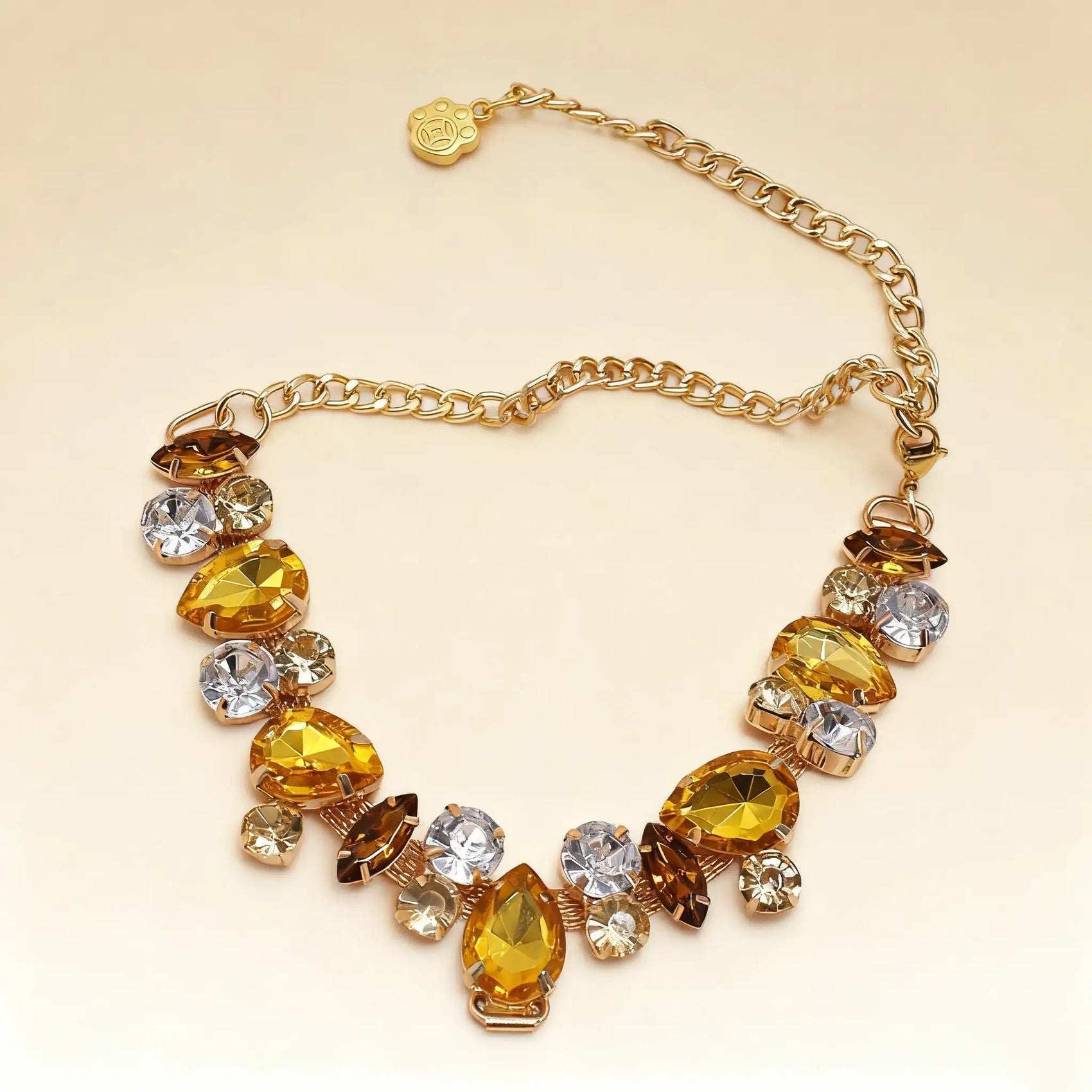 Gemstone Pearl Necklace for Cats & Dogs