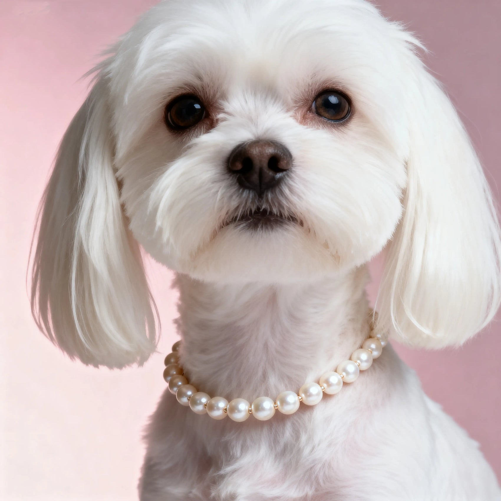 Luxury Pearl Dog Necklace