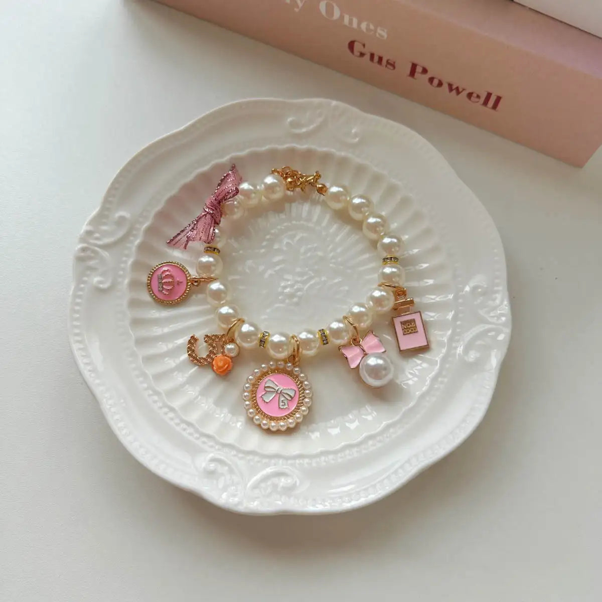 Pearl Necklace Collar for Cats & Dogs