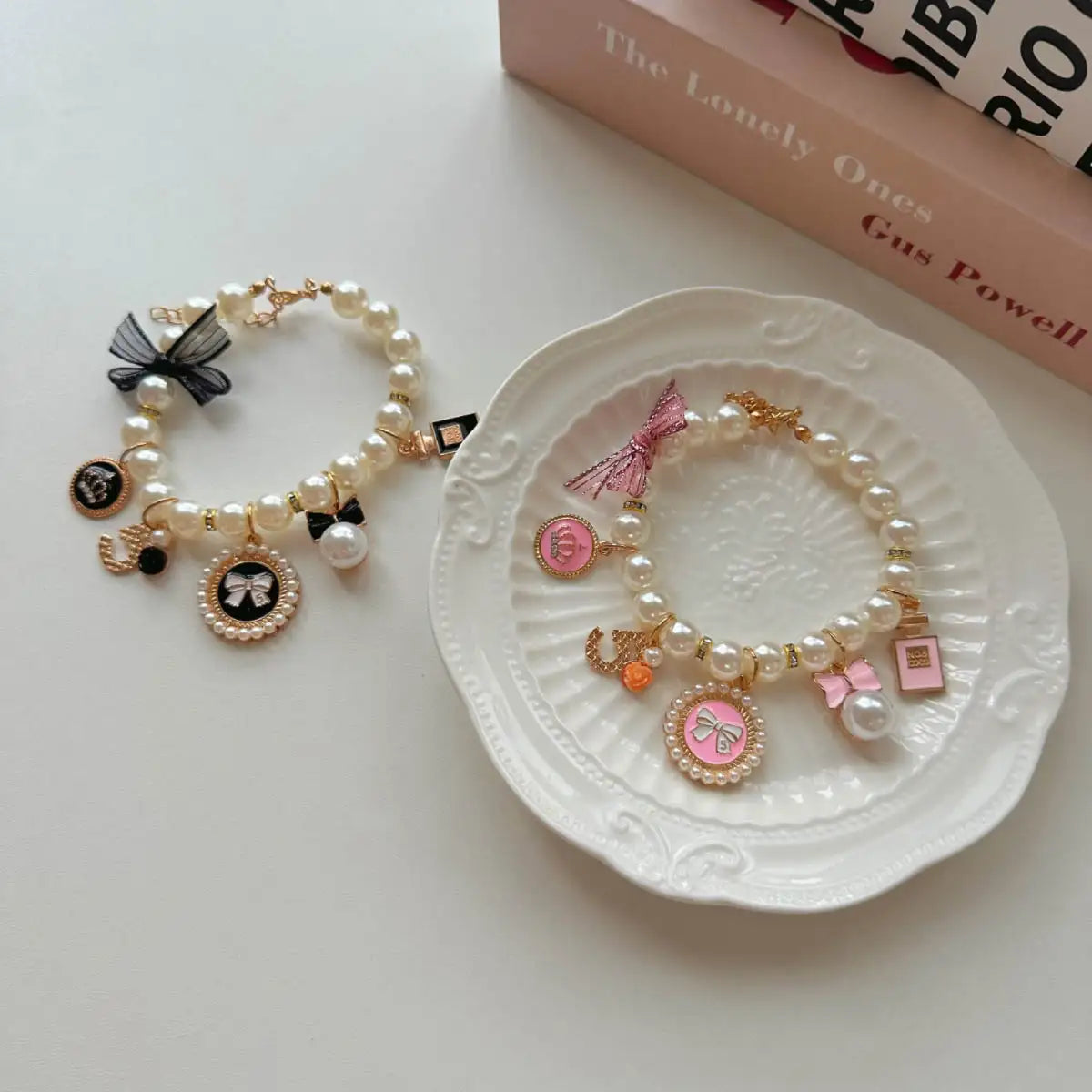 Pearl Necklace Collar for Cats & Dogs