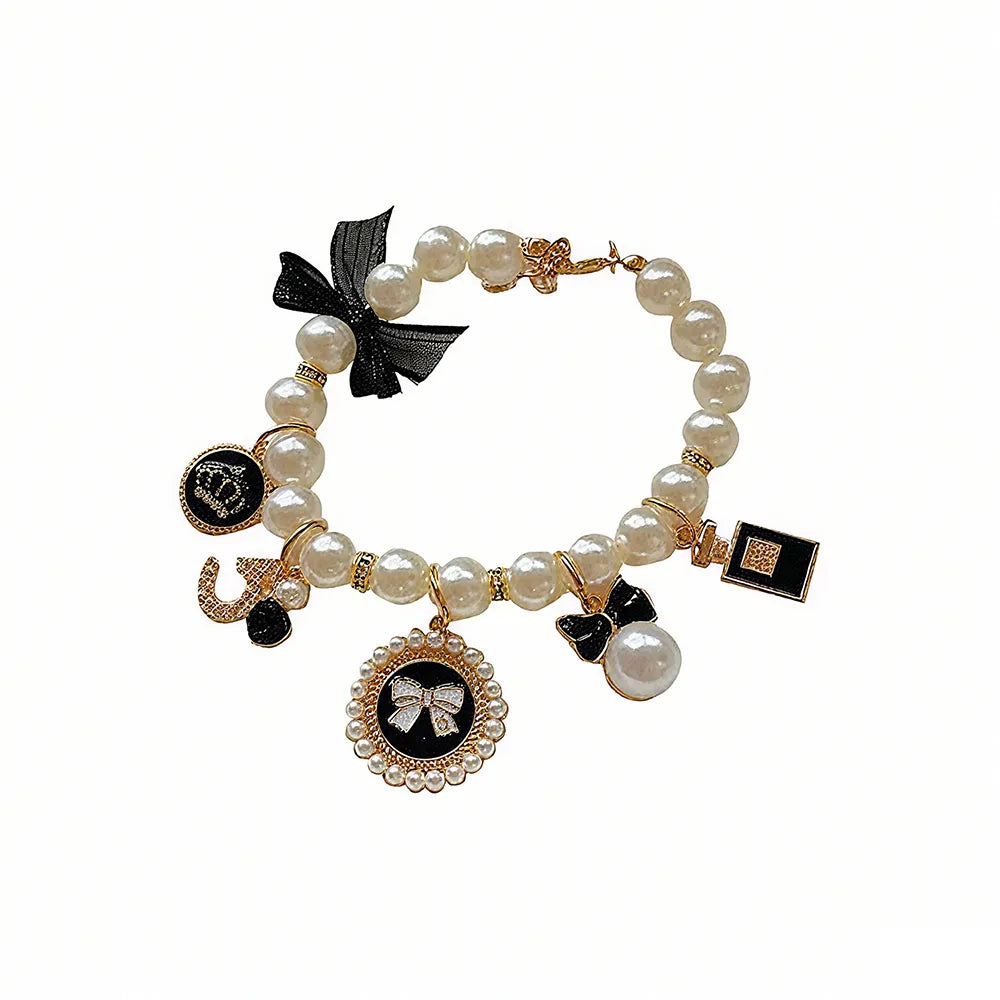 Perlenhalsband für Katzen und Hunde