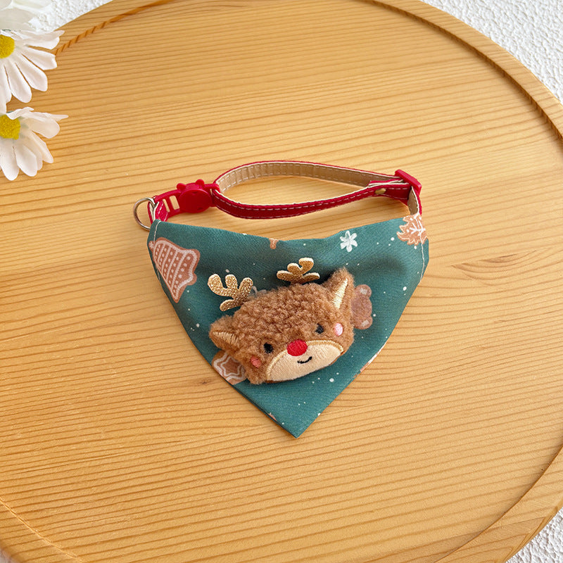 Christmas Pet Bandana Collar
