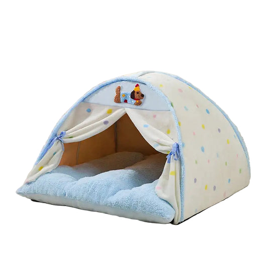 Plüschtierhaus mit Bogenstütze