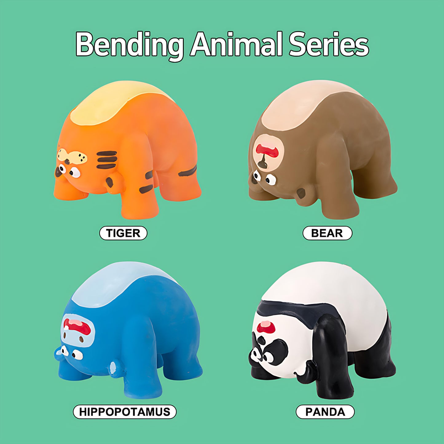 Kauspielzeug der Serie „Biegsame Tiere“