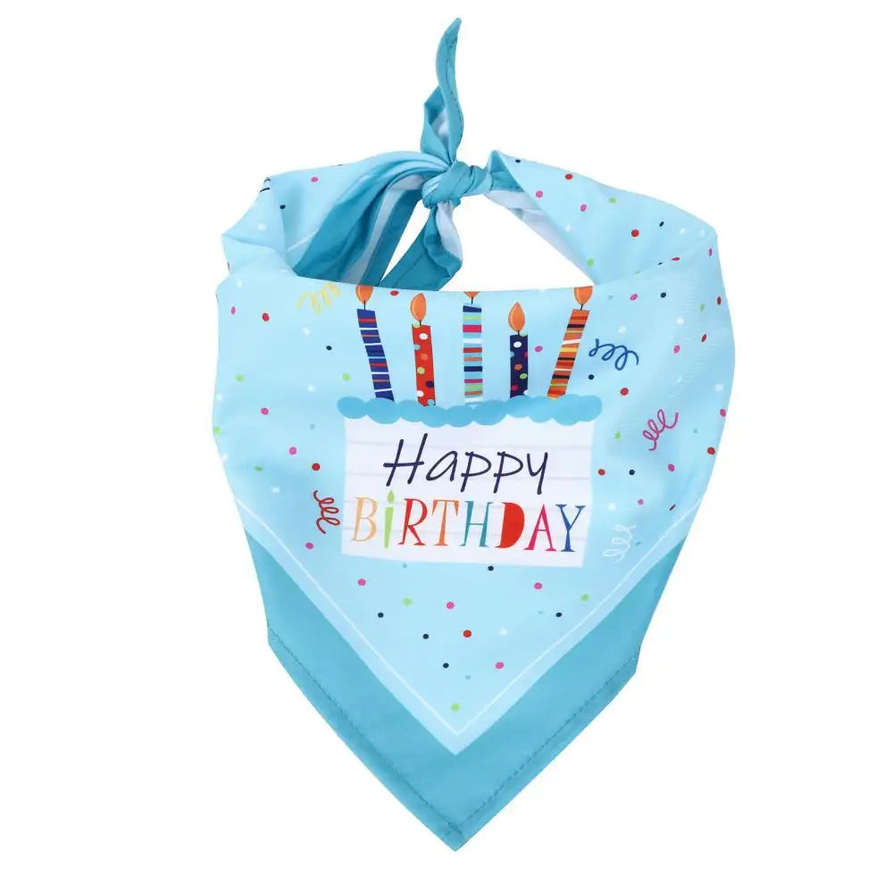Birthday Pet Bibs – Cute Adjustable Drool Bib