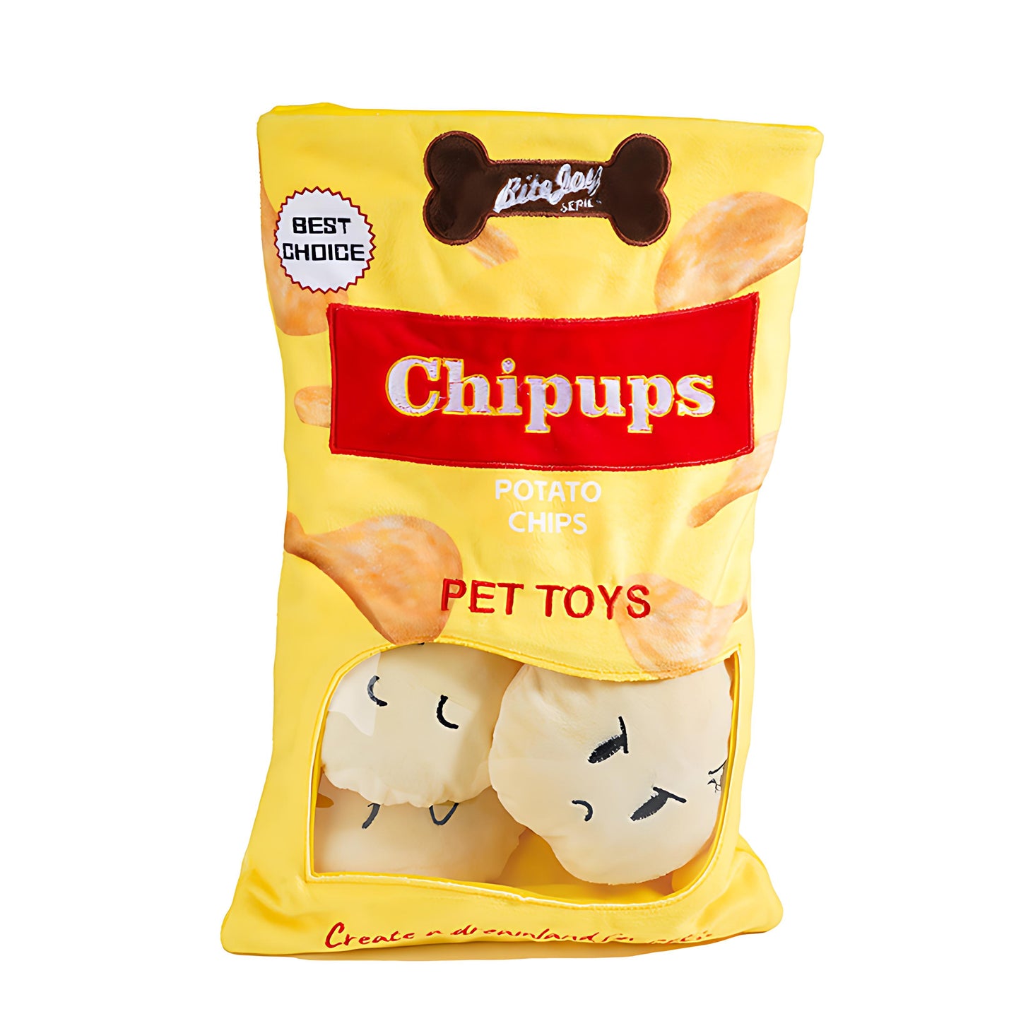 Pommes-Burger-Essen verstecken interaktives Hundespielzeug