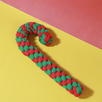 Christmas Rope Chew Toy Set for Dogs