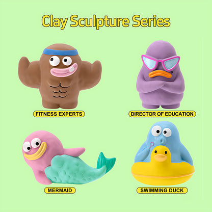 Tonskulpturen-Serie Kauspielzeug