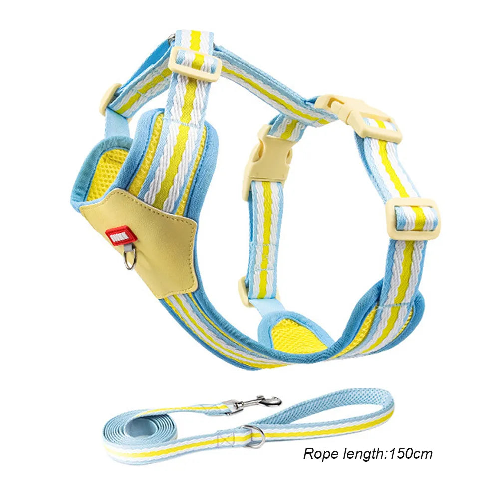 Brustgeschirr für Corgis und Bichons, geeignet für kleine bis mittelgroße Hunde