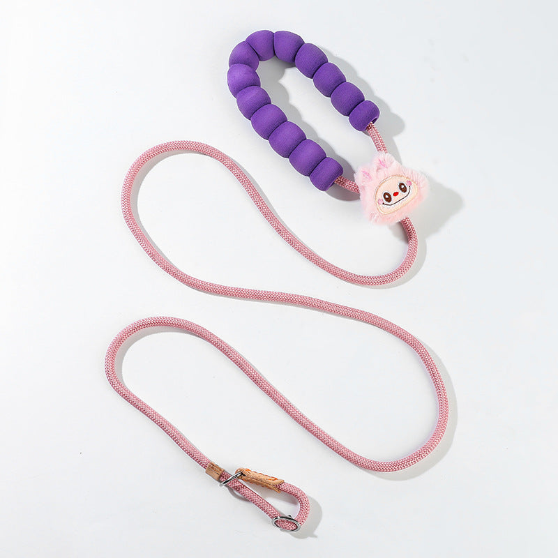 Cartoon P Dog Leash