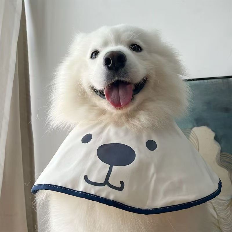 Cute Dog Bandana Bib for Medium & Large Dogs
