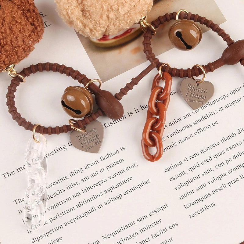 Cute Teddy Dog Bell Pendant