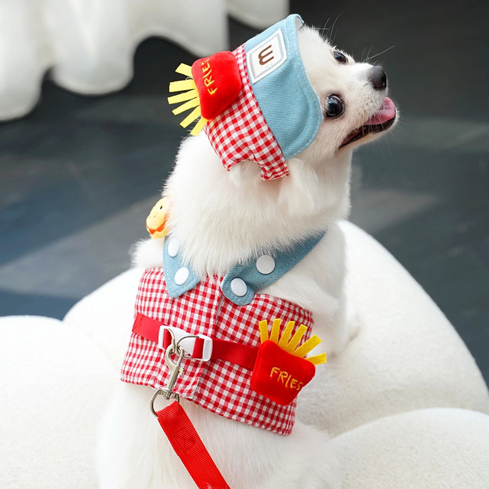Adjustable Dog Harness and Leash Set