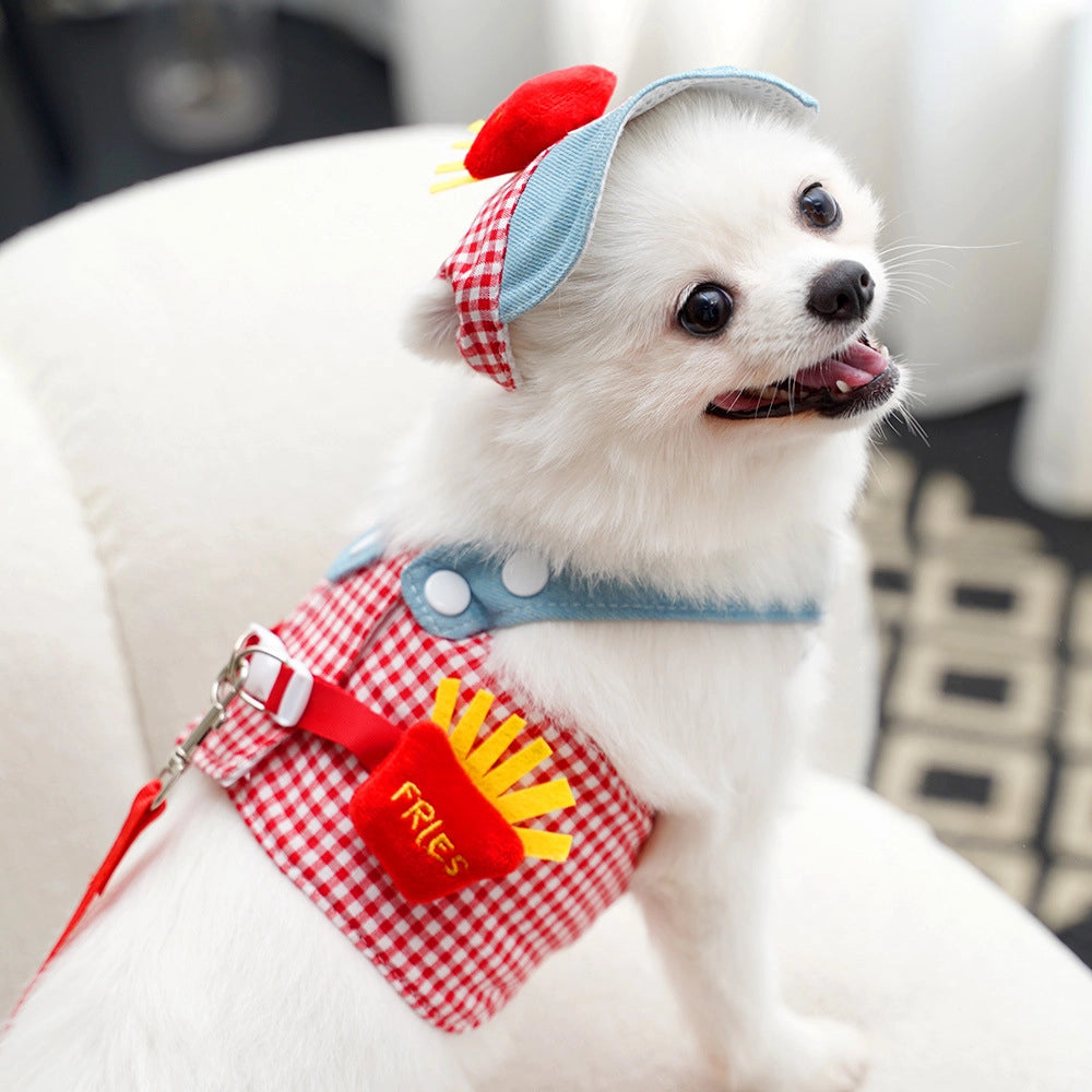 Adjustable Dog Harness and Leash Set