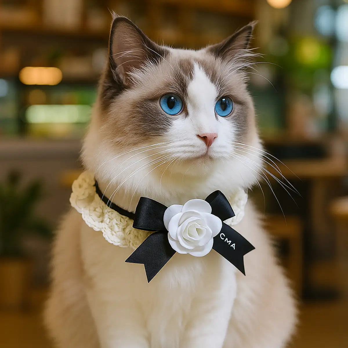 Fashionable Bandana Bibs for Cats & Dogs