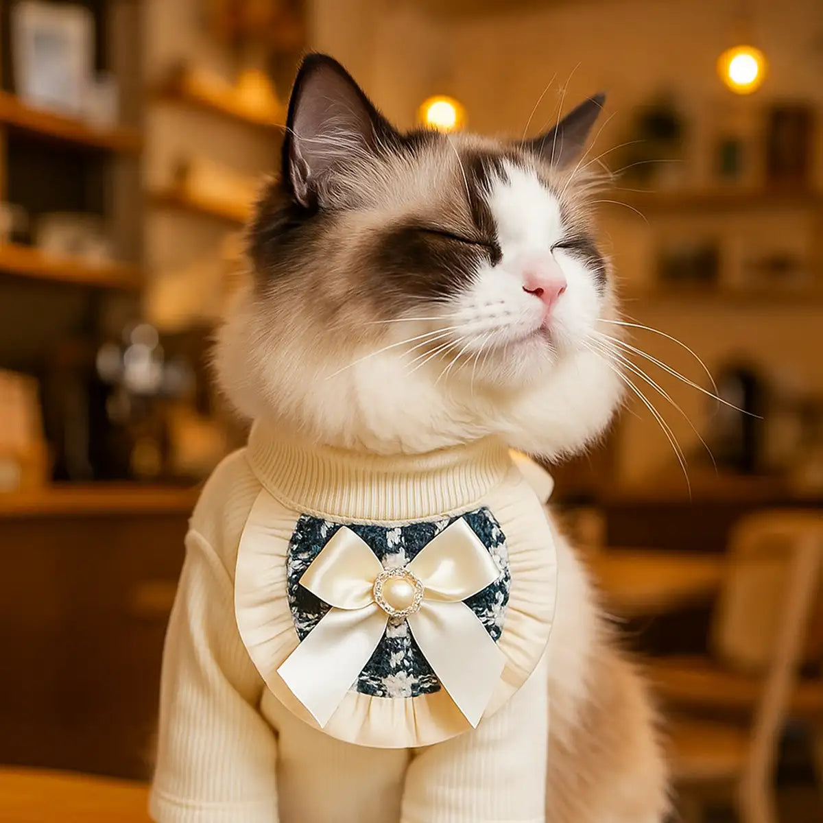 Fashionable Bandana Bibs for Cats & Dogs