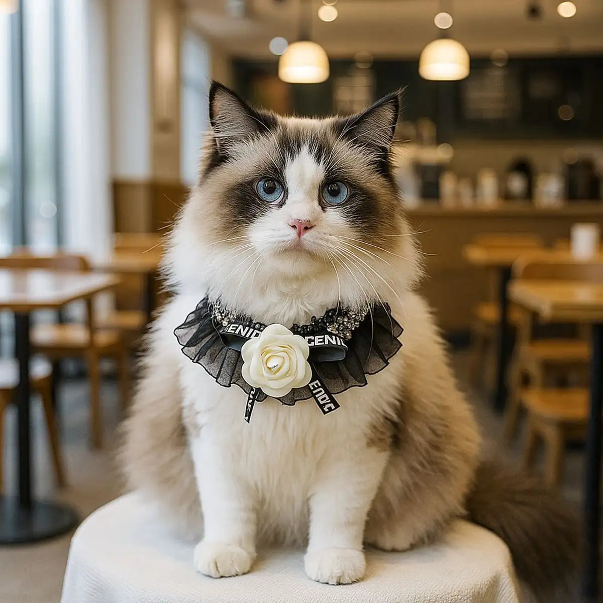 Fashionable Bandana Bibs for Cats & Dogs