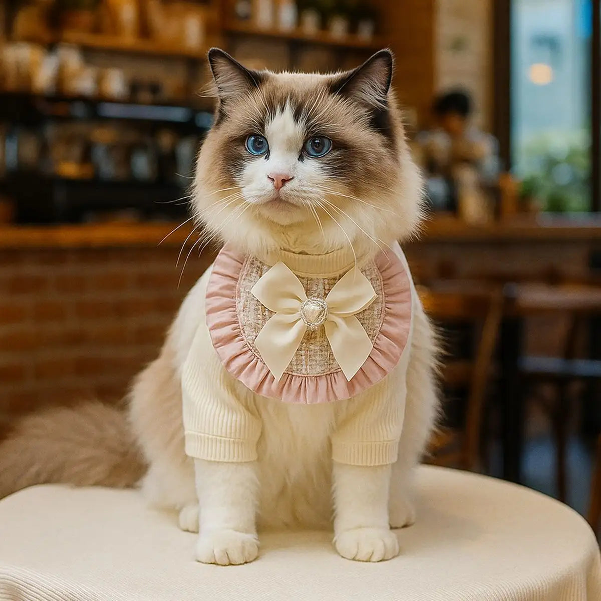 Fashionable Bandana Bibs for Cats & Dogs