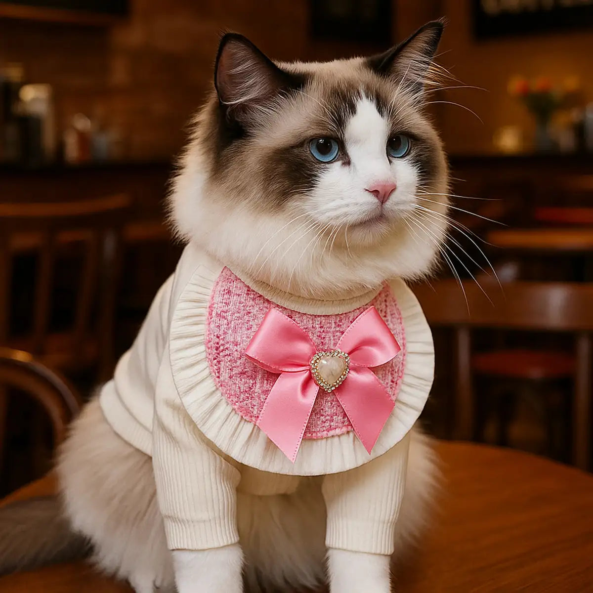 Fashionable Bandana Bibs for Cats & Dogs