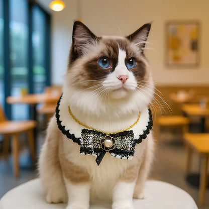 Modische Bandana-Lätzchen für Katzen und Hunde