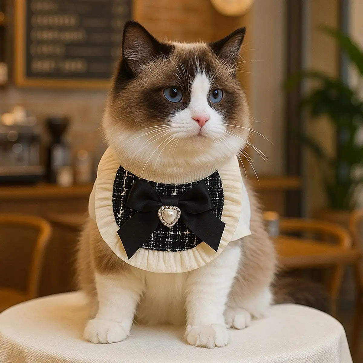 Fashionable Bandana Bibs for Cats & Dogs