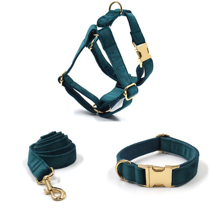 Smaragdgrüne Samt-Gangsets