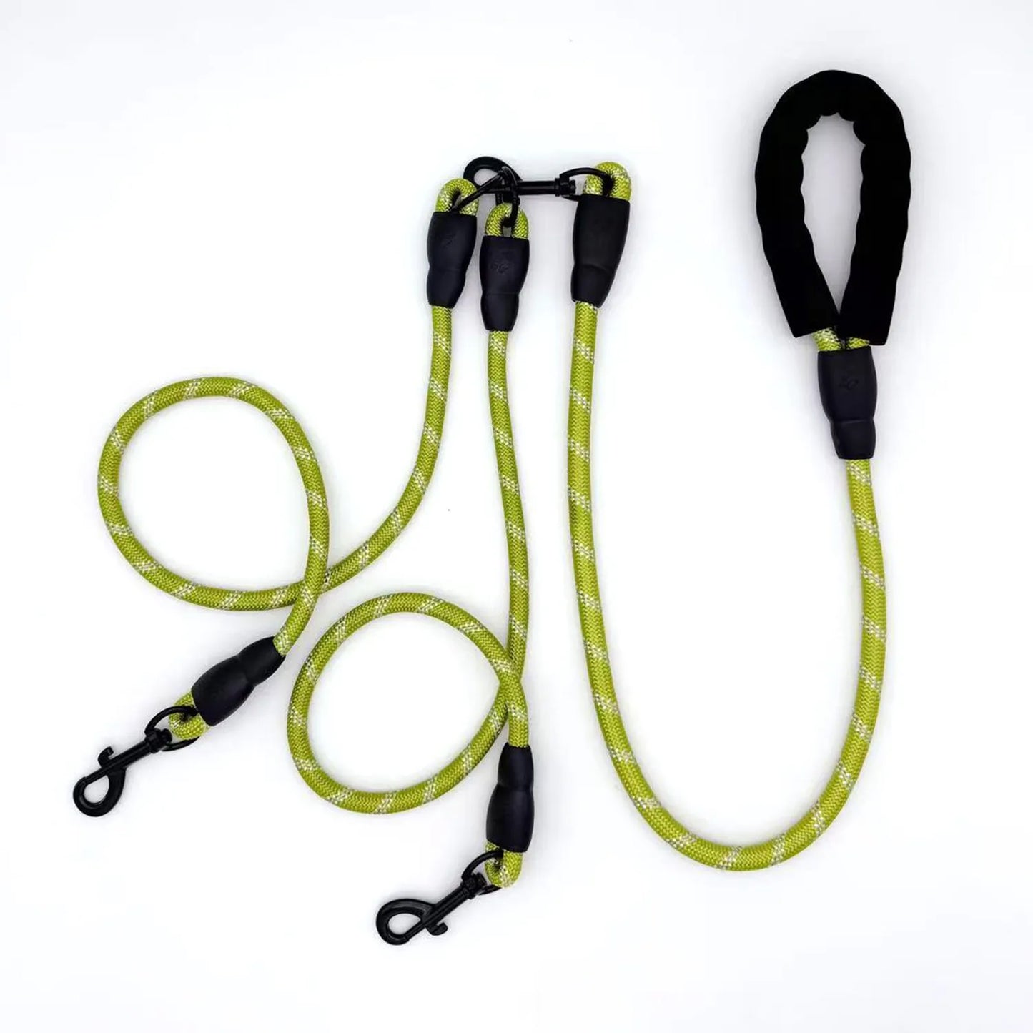 Foam Handle Dual Dog Leash