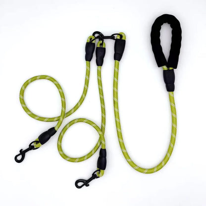 Doppelleine mit Schaumstoffgriff