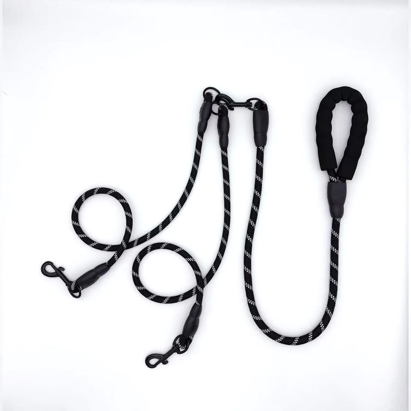 Foam Handle Dual Dog Leash