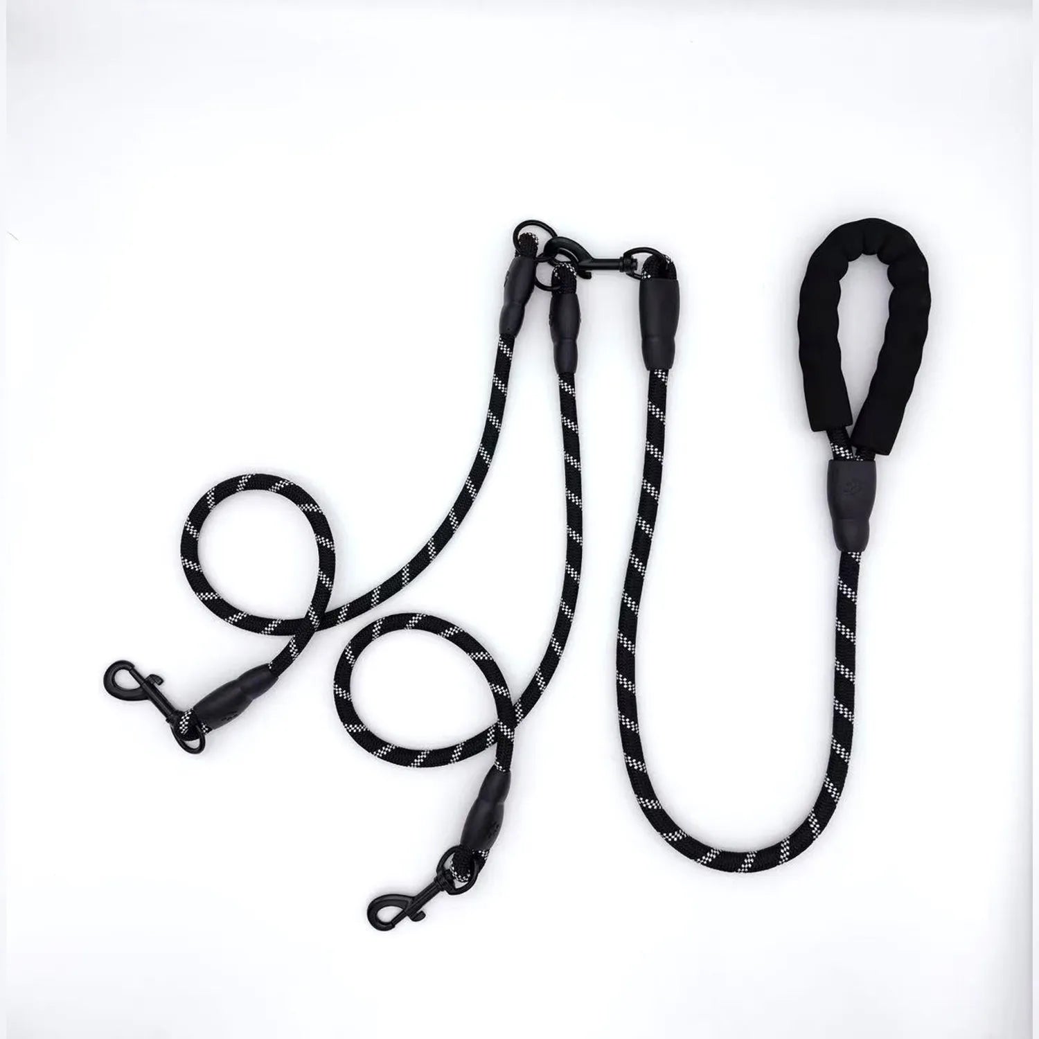 Foam Handle Dual Dog Leash