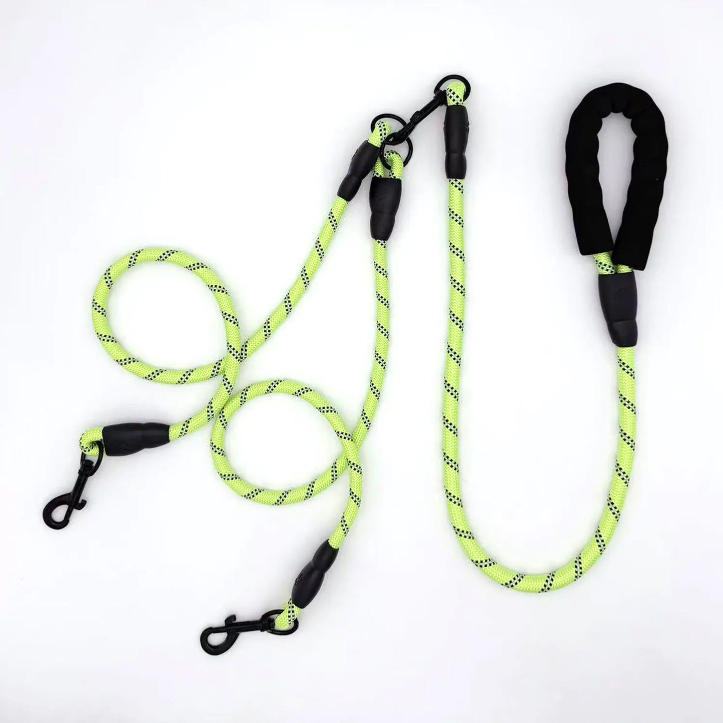Foam Handle Dual Dog Leash