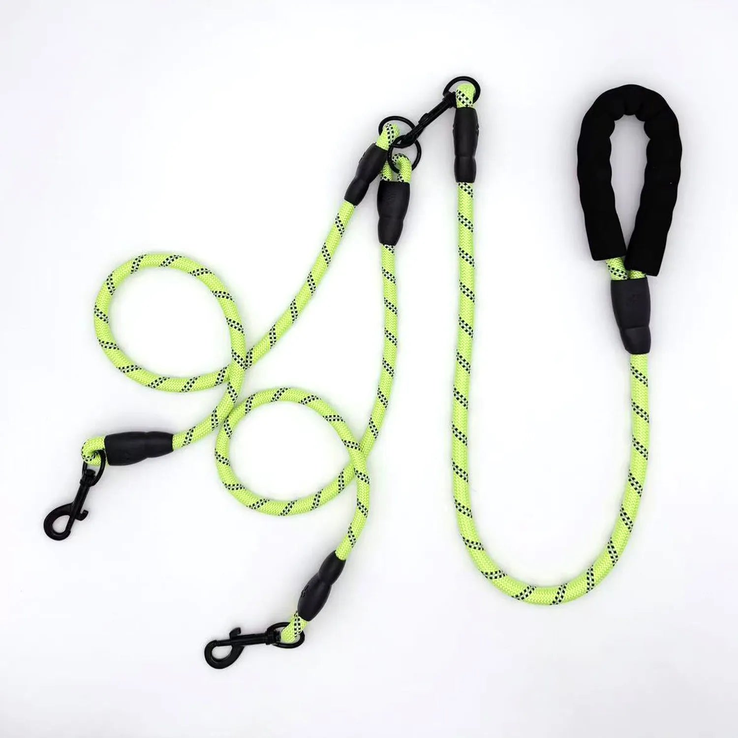 Foam Handle Dual Dog Leash