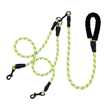 Doppelleine mit Schaumstoffgriff