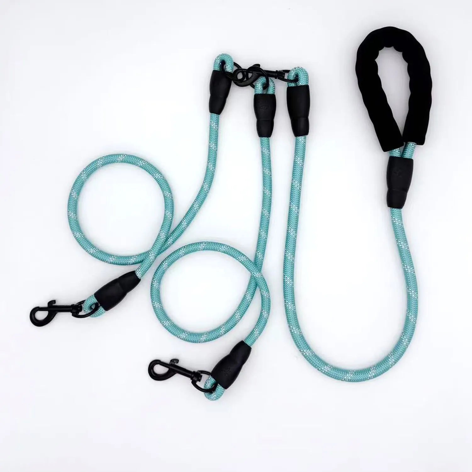 Foam Handle Dual Dog Leash