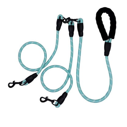 Doppelleine mit Schaumstoffgriff