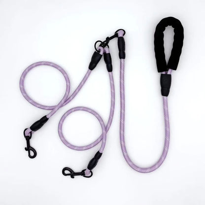 Doppelleine mit Schaumstoffgriff