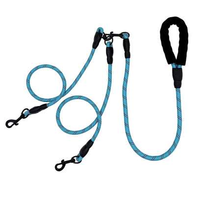 Doppelleine mit Schaumstoffgriff