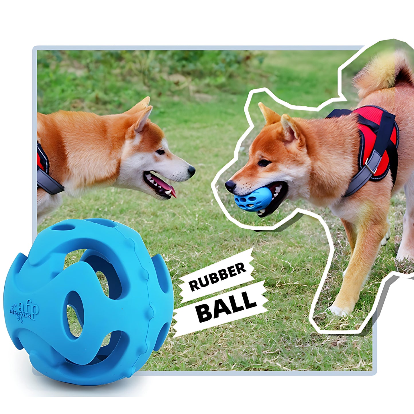 Kauspielzeug fürs Fußballtraining